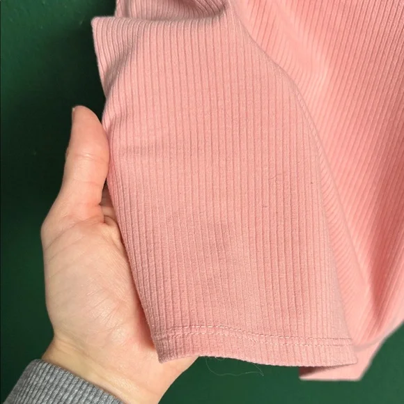 Pink Ribbed Women's Camisole Top - Picture 4 of 5